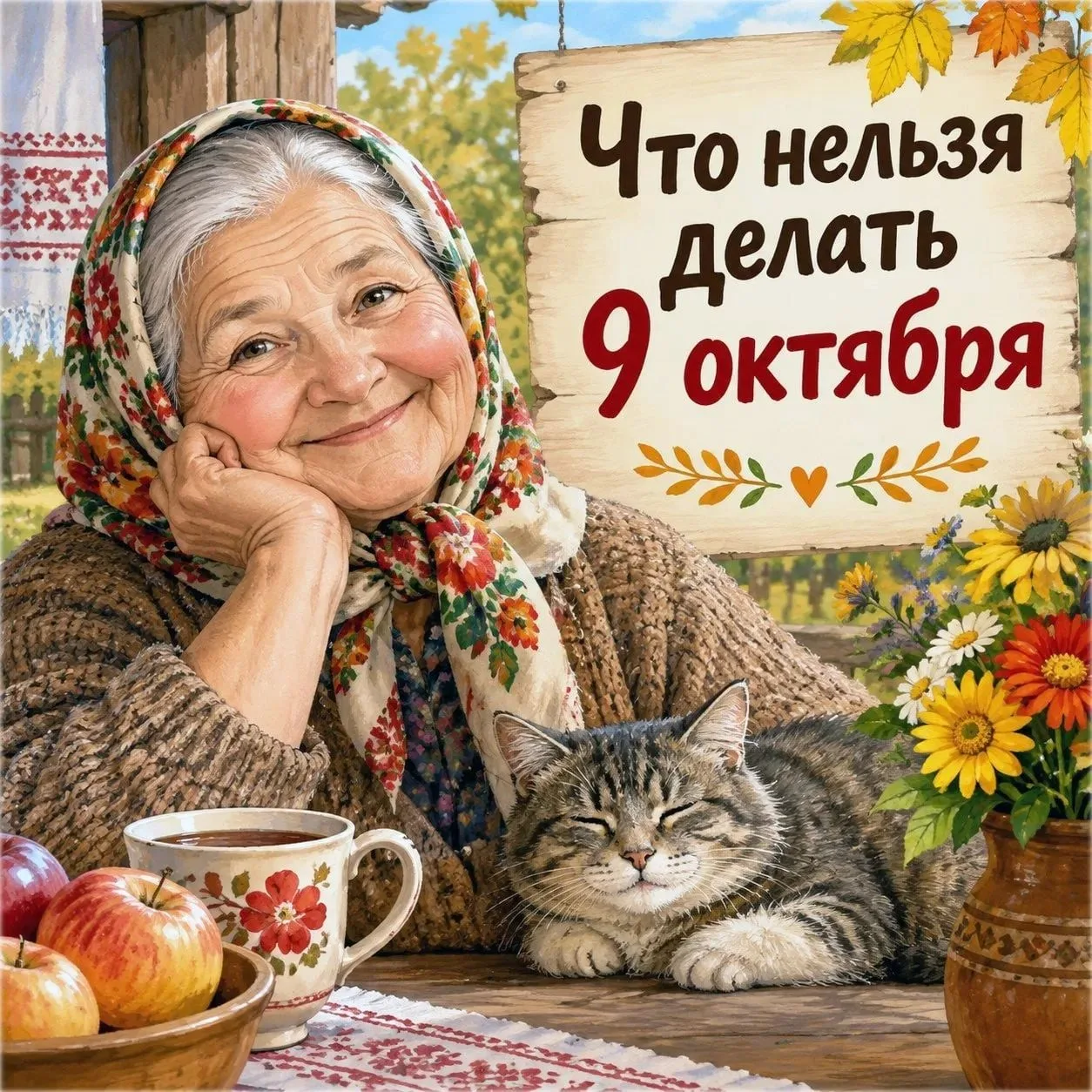 🚫 9 октября — Что нельзя делать