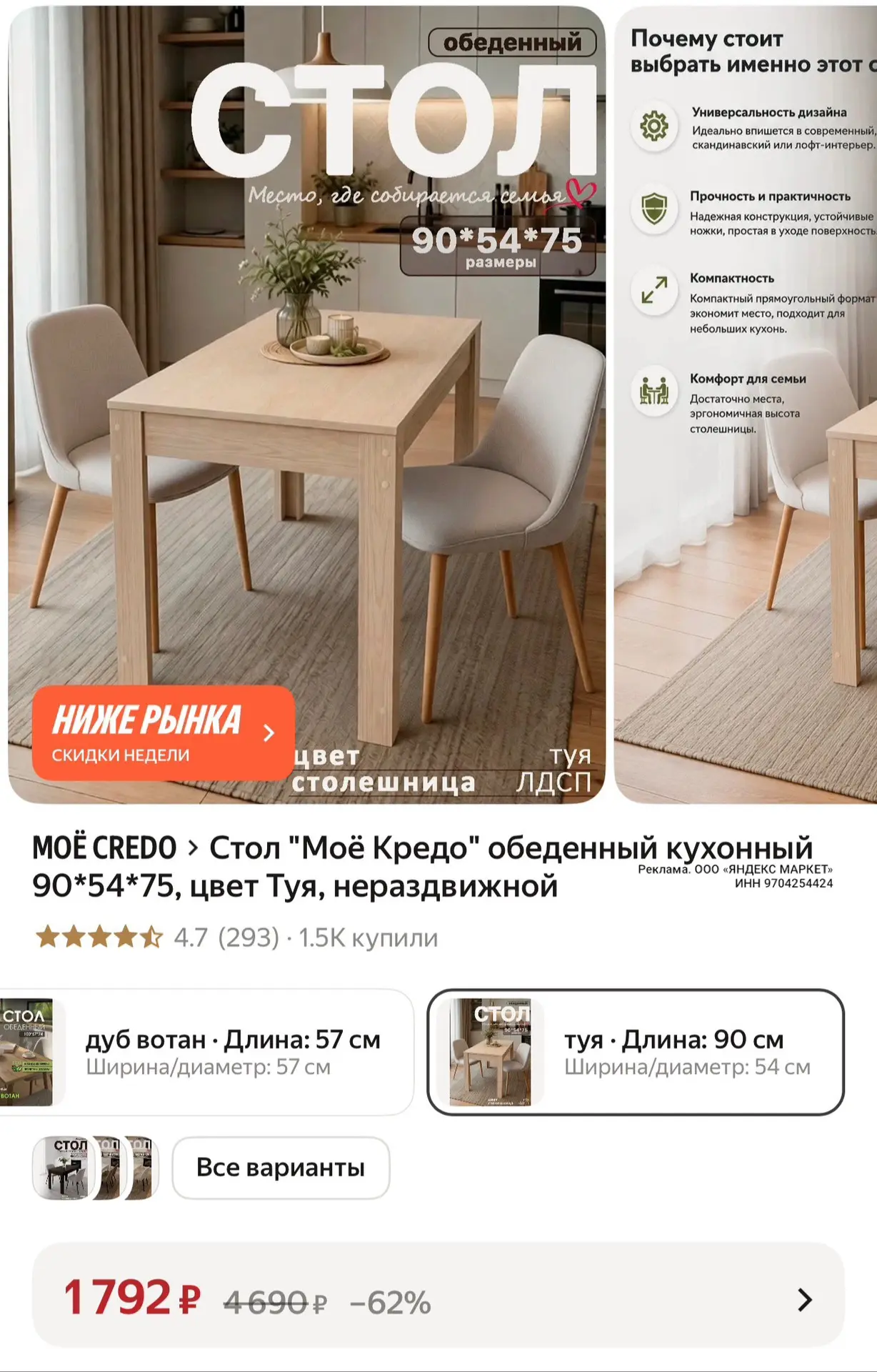 Все варианты