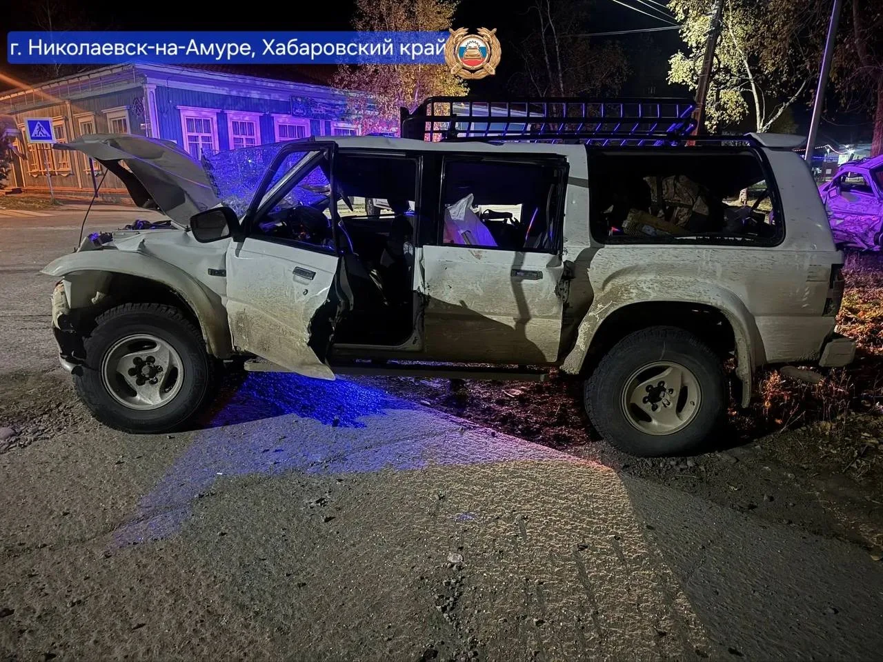 Два человека погибли и 8 пострадали в ночном ДТП в Хабаровском крае