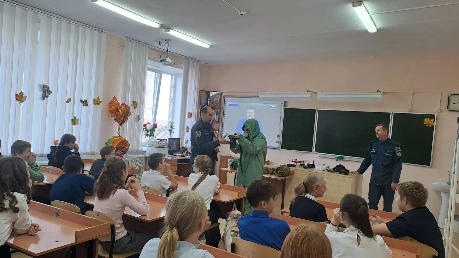 🚒 Урок безопасности в Шалинской школе