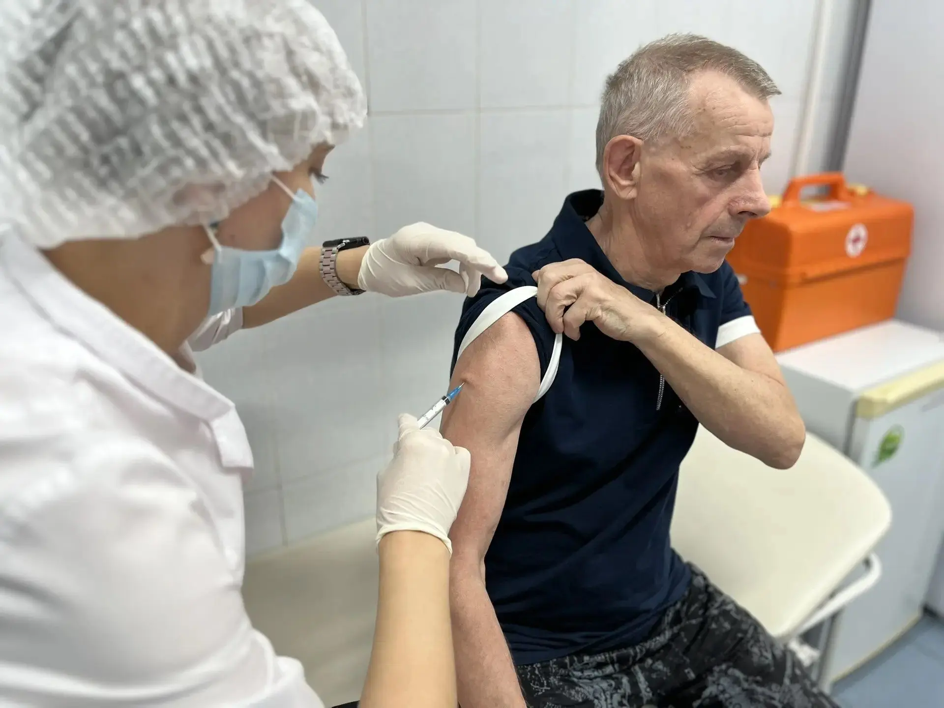 ✅Сотрудники Больницы №2, на базе которой расположен Центр гериатрической помощи, провел...