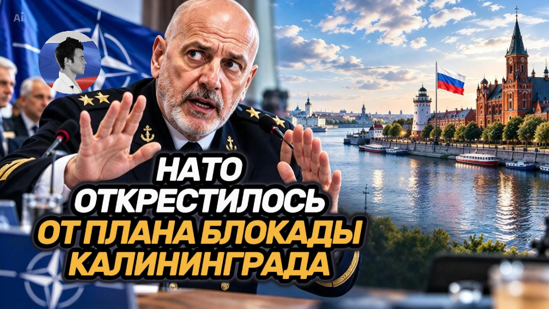 НАТО отказалось от плана блокады Калининграда