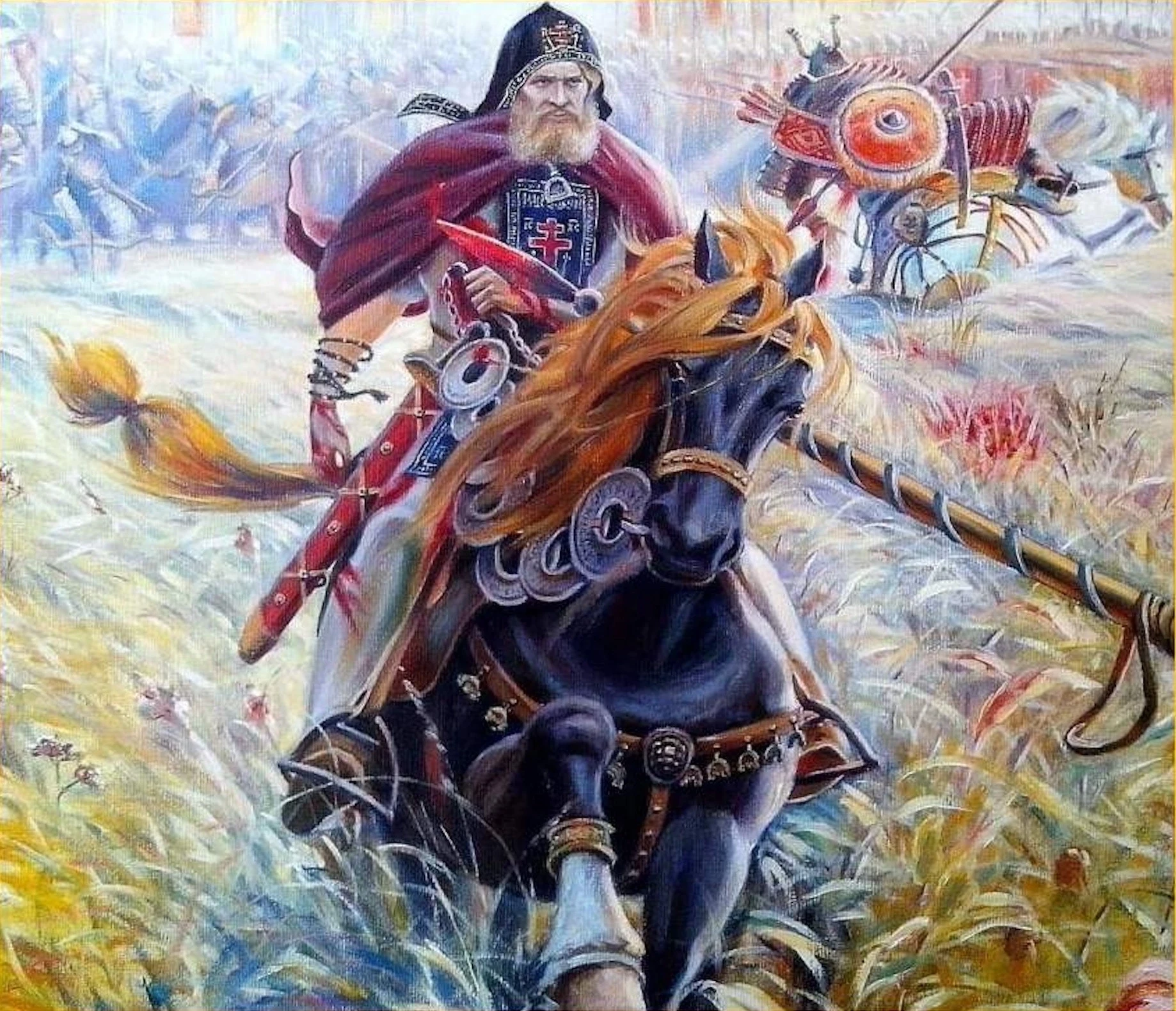 ⚔️ Монах, принявший смертельный бой перед Куликовской битвой