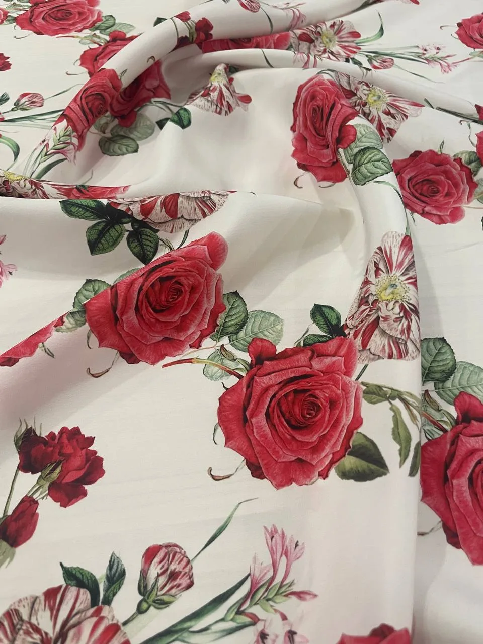 ❗️шелк атлас в стиле D&G