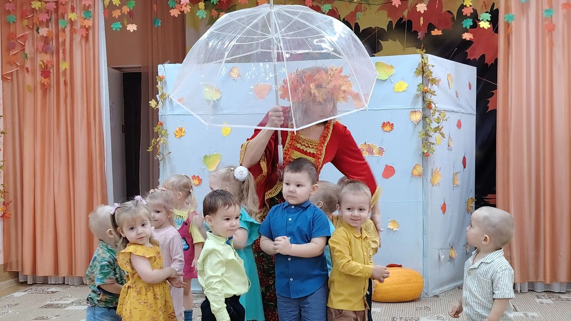 Золотая осень в гостях у ребят! 🍂