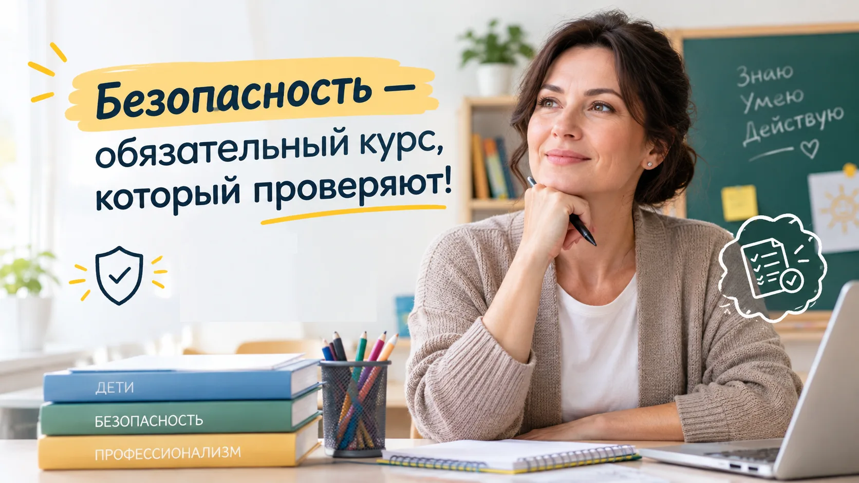 Безопасность - обязательный курс, который проверяют!