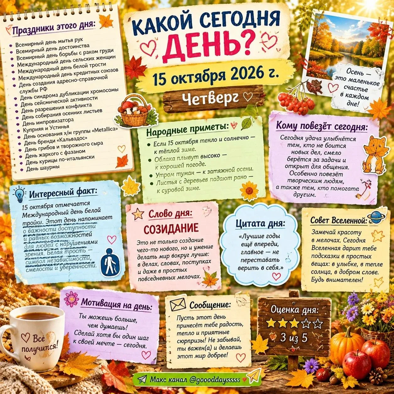 #какойсегоднядень