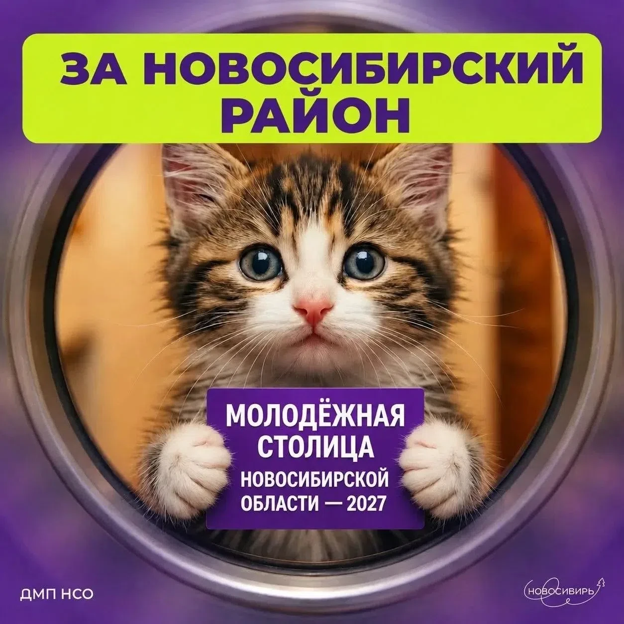 Поддержим Новосибирский район 💜