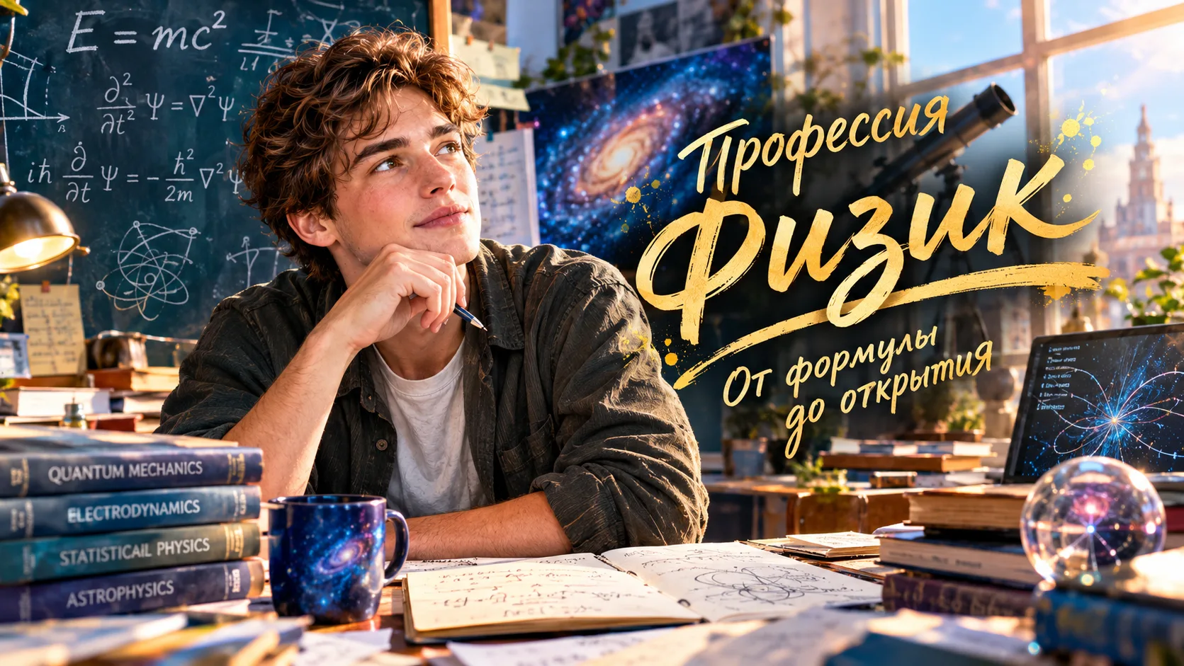 ПРОФЕССИЯ ФИЗИК — ОТ ФОРМУЛЫ ДО ОТКРЫТИЯ.