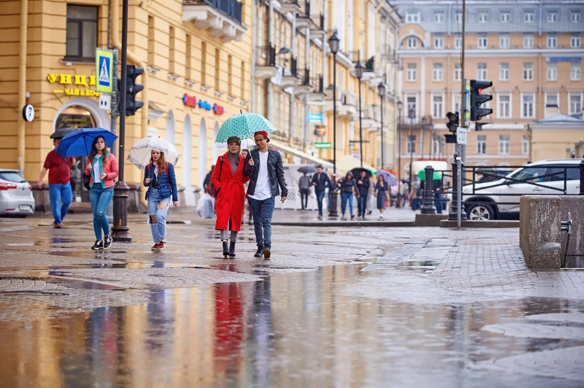 ☂️ Доброе утро. Сегодня в Петербурге умеренный дожь и до +7…+9 градусов. Также ожидаетс...