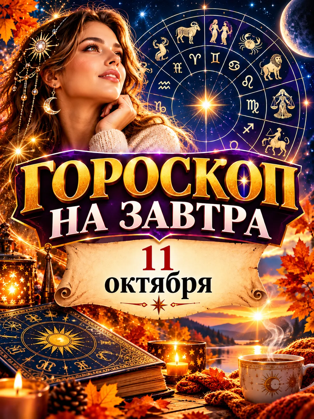💯 Гороскоп на завтра 11 октября 🌟