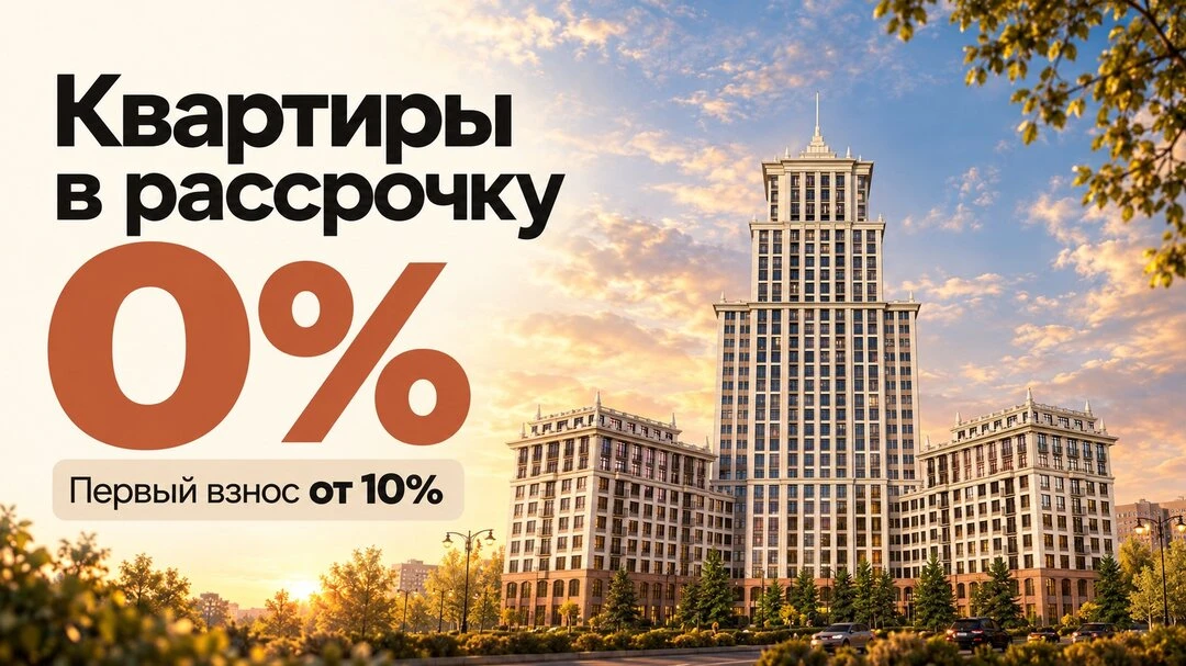 Квартиры в центре Томска в рассрочку 0%