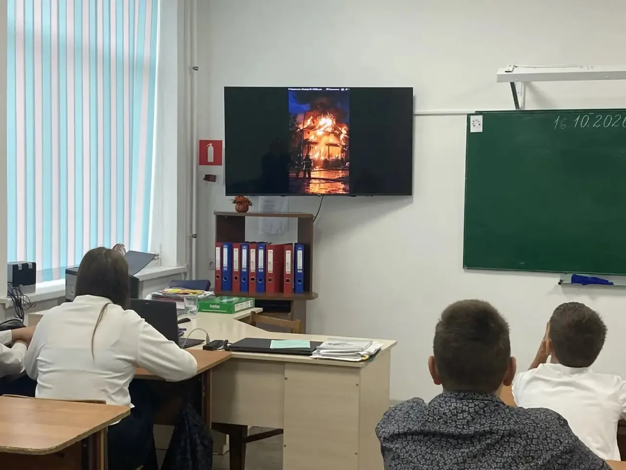 📍Сегодня в школе прошёл важный информационный блок для учащихся. Ребята посмотрели вид...