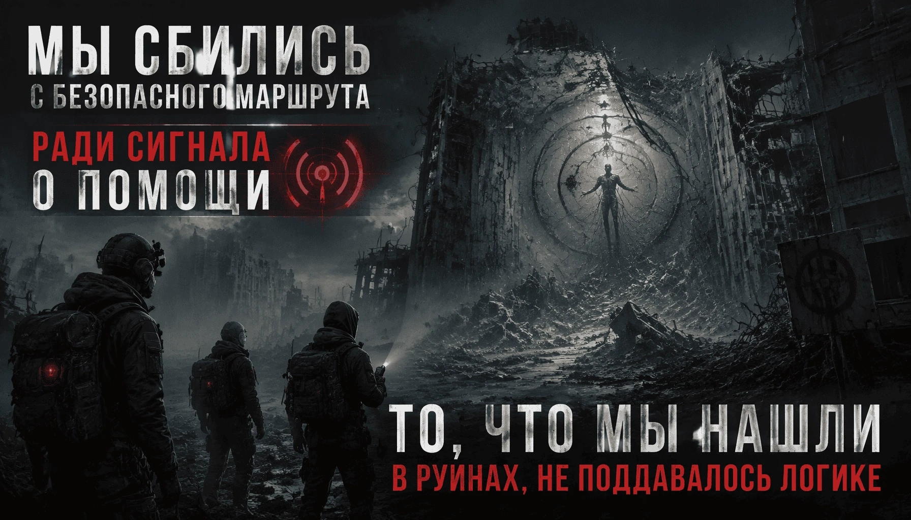 Мы сбились с безопасного маршрута ради сигнала о помощи