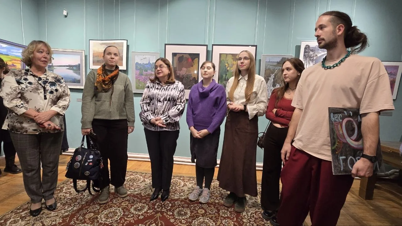 🎨В музее "Либеров-центр" открылась XIV межрегиональная выставка-конкурс "Молодые пасте...