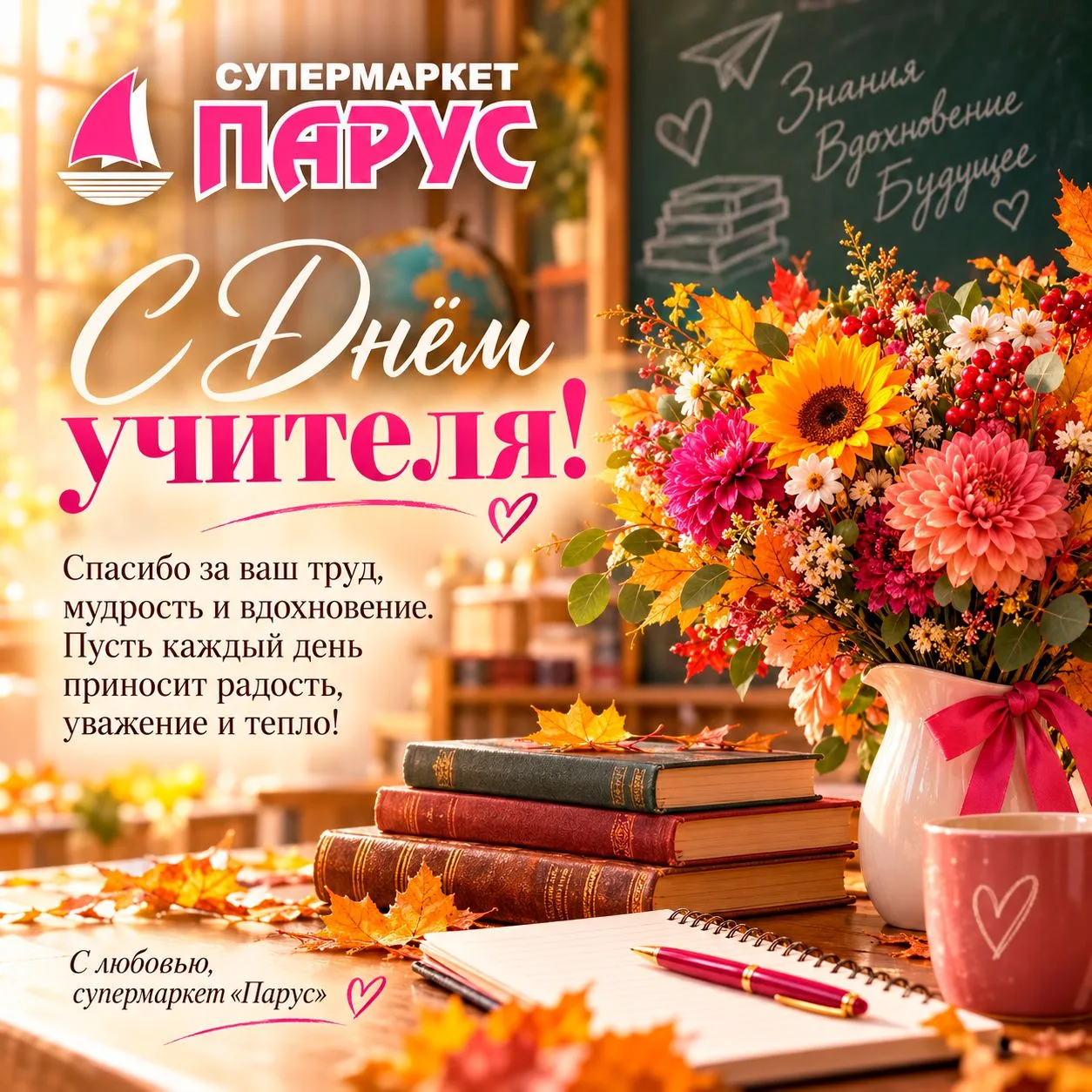 🍁 С Днём учителя!
