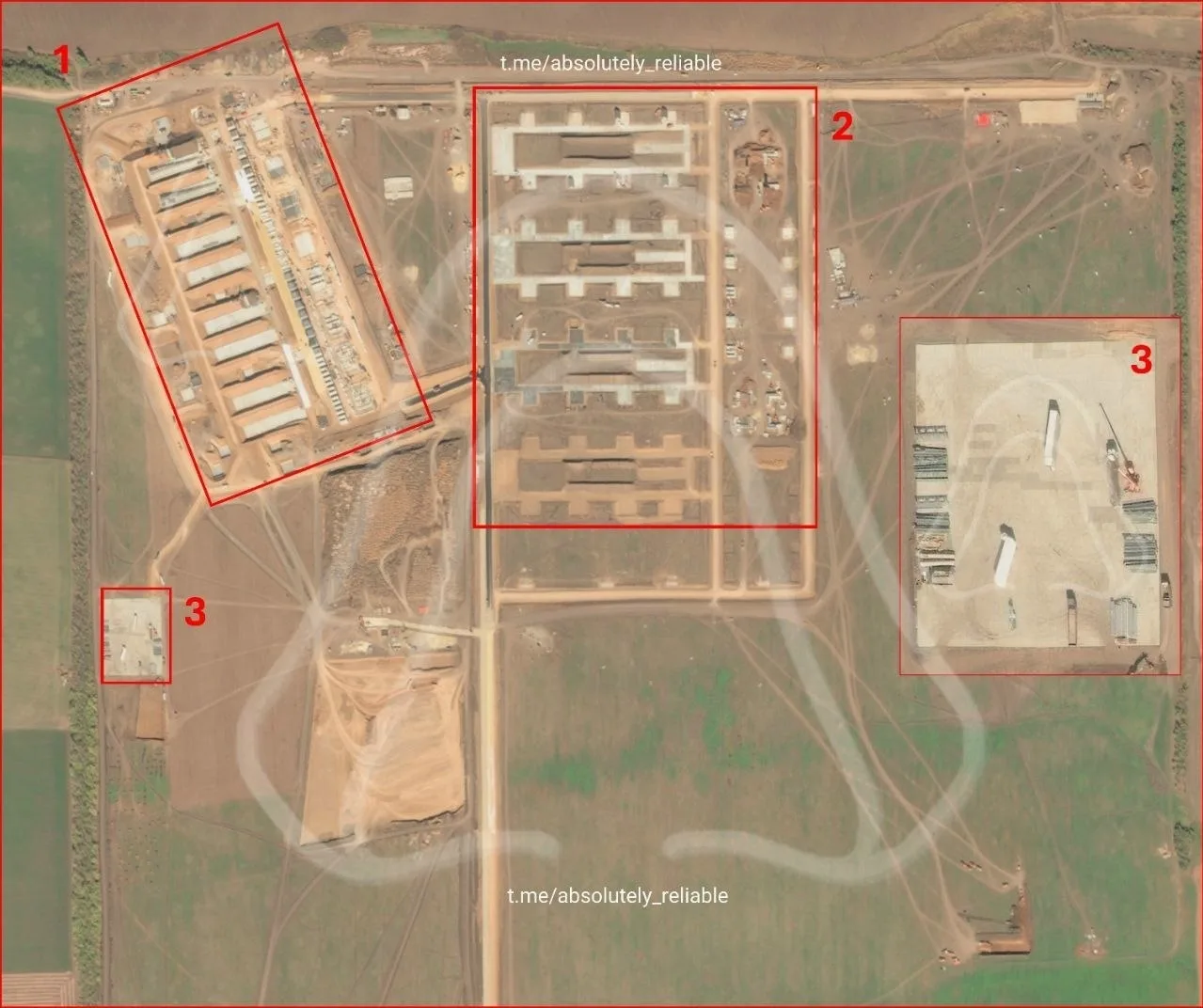 Строительство инфраструктуры для пуска гераней в районе Миллерово