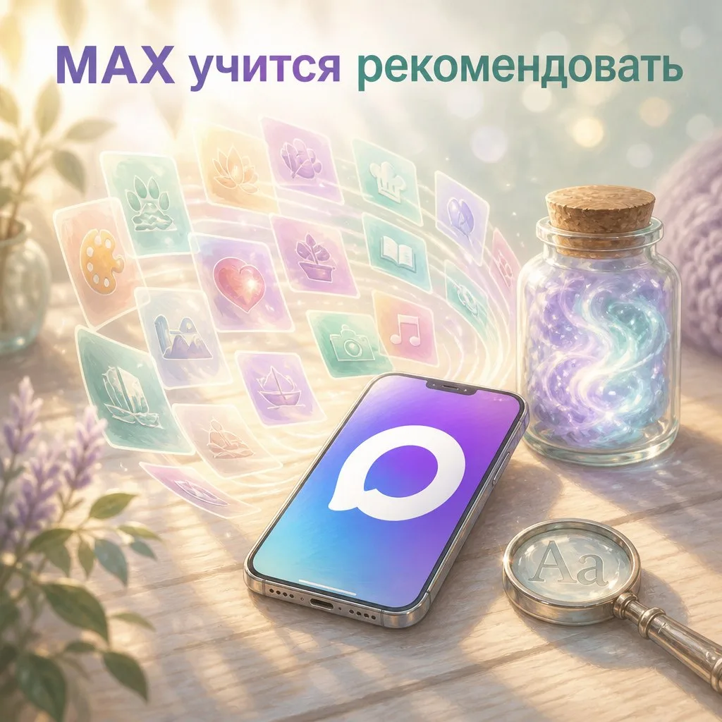 MAX обновился: рекомендации каналов, архив историй и другое
