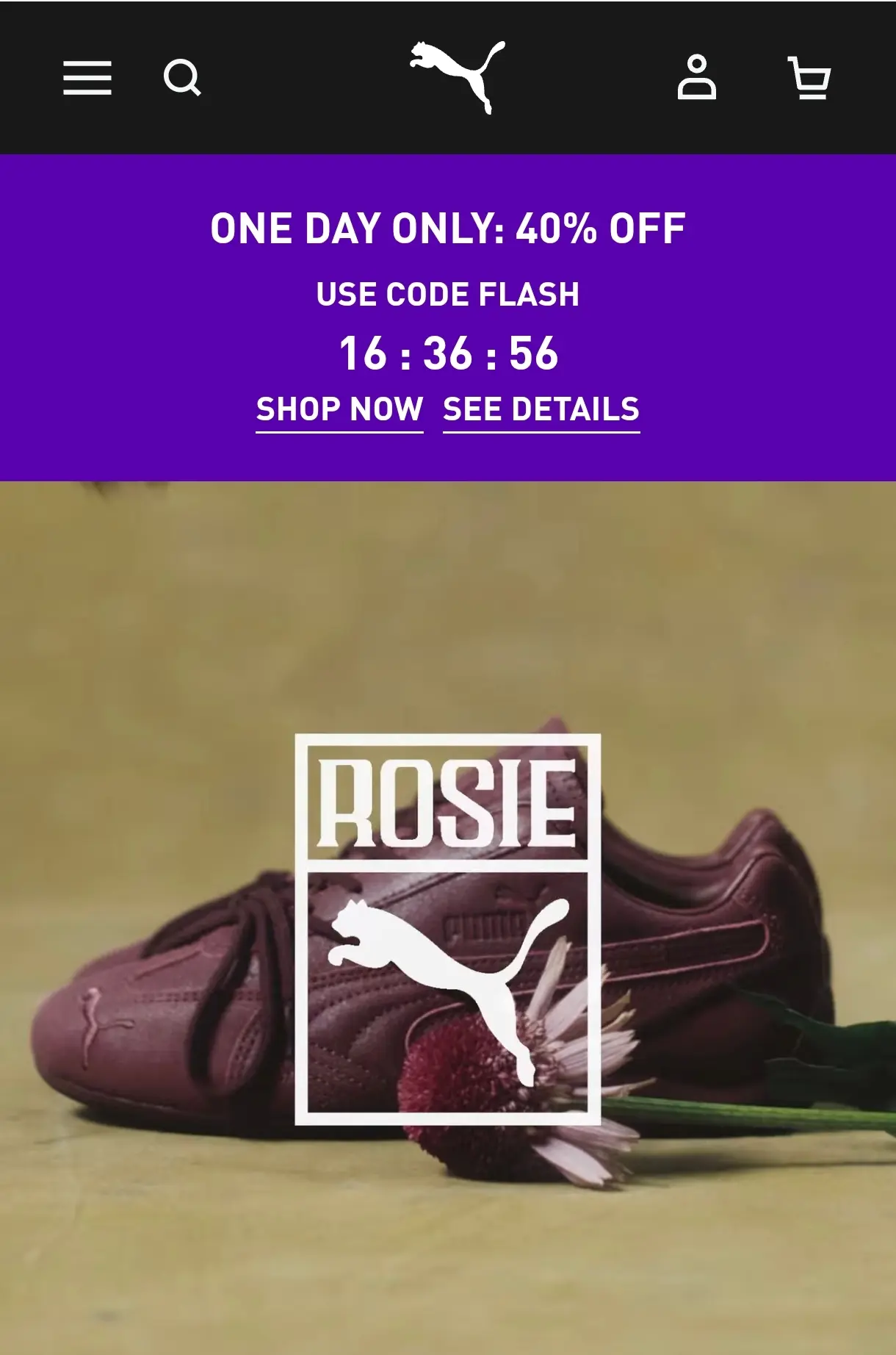 Есть еще желающие заказать Puma? Акция только один день - сегодня