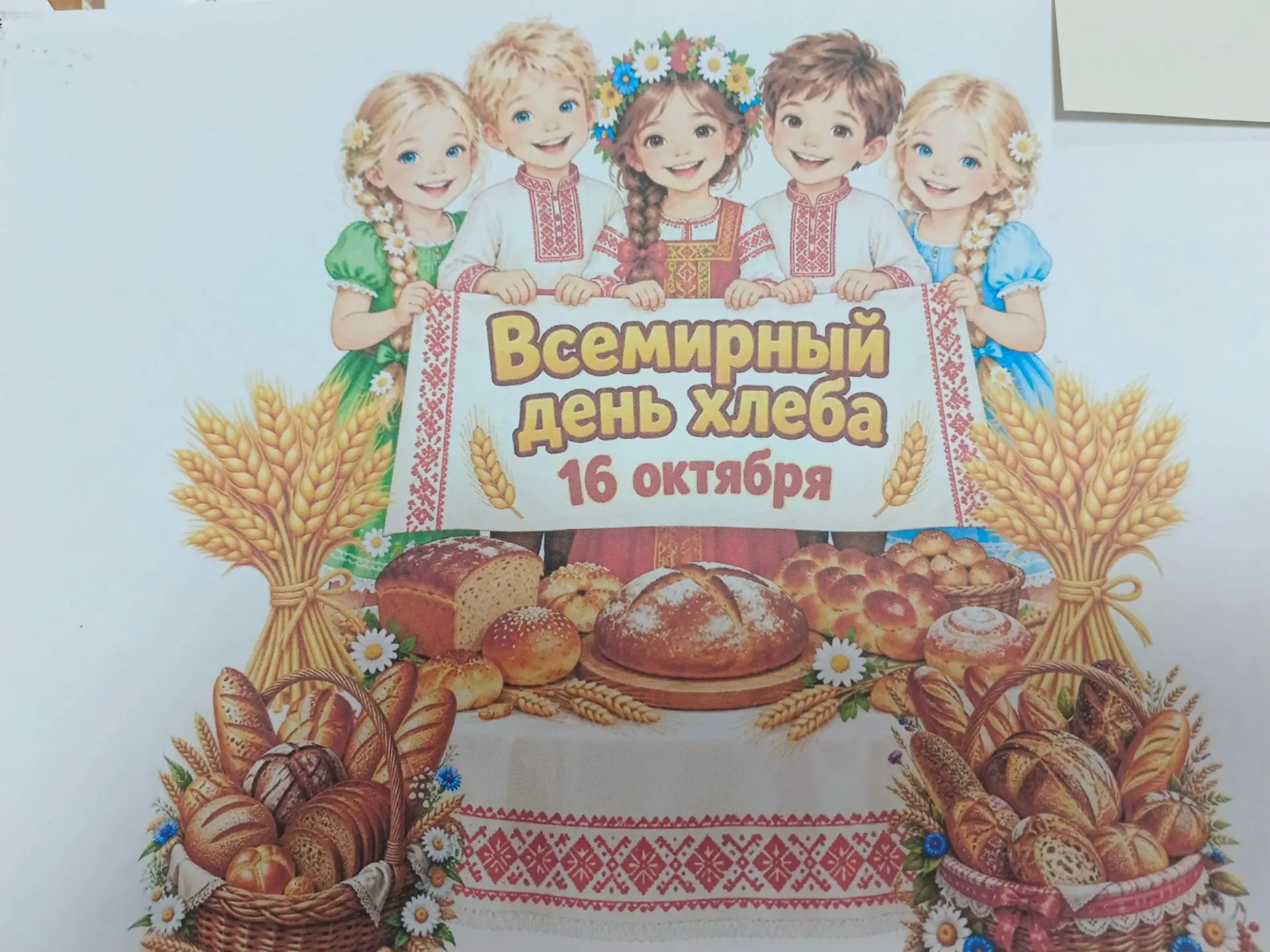 День хлеба в 1 классе.