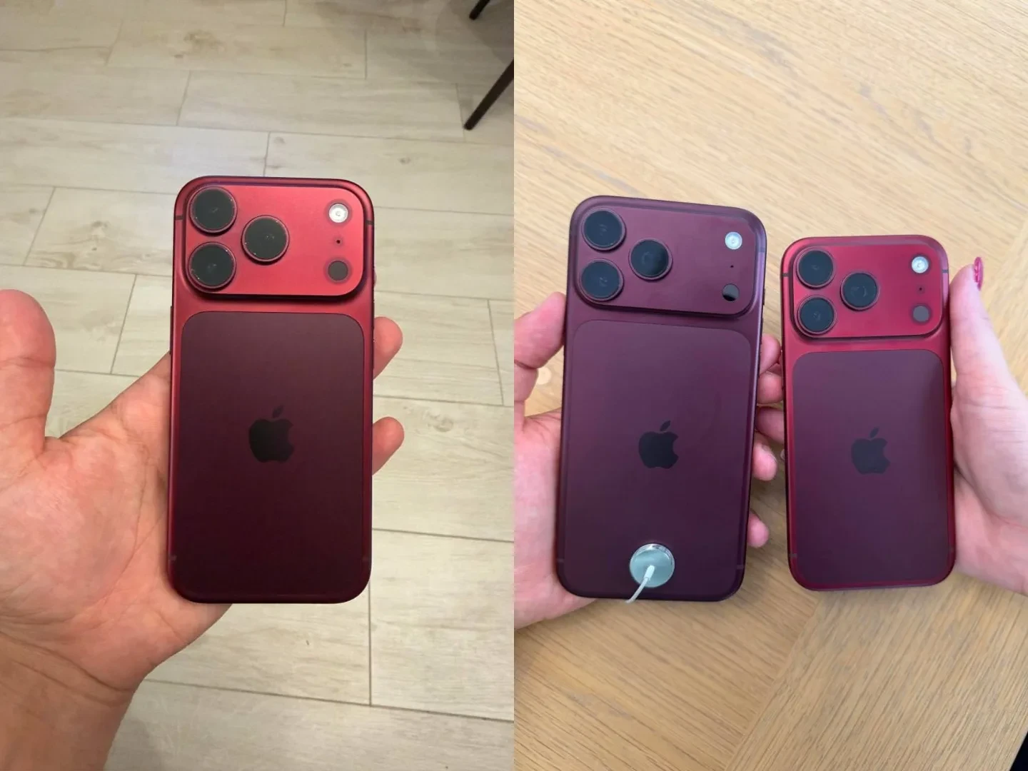 Владельцы бордовых iPhone 18 Pro жалуются на выцветание корпуса — вместо исходного отте...