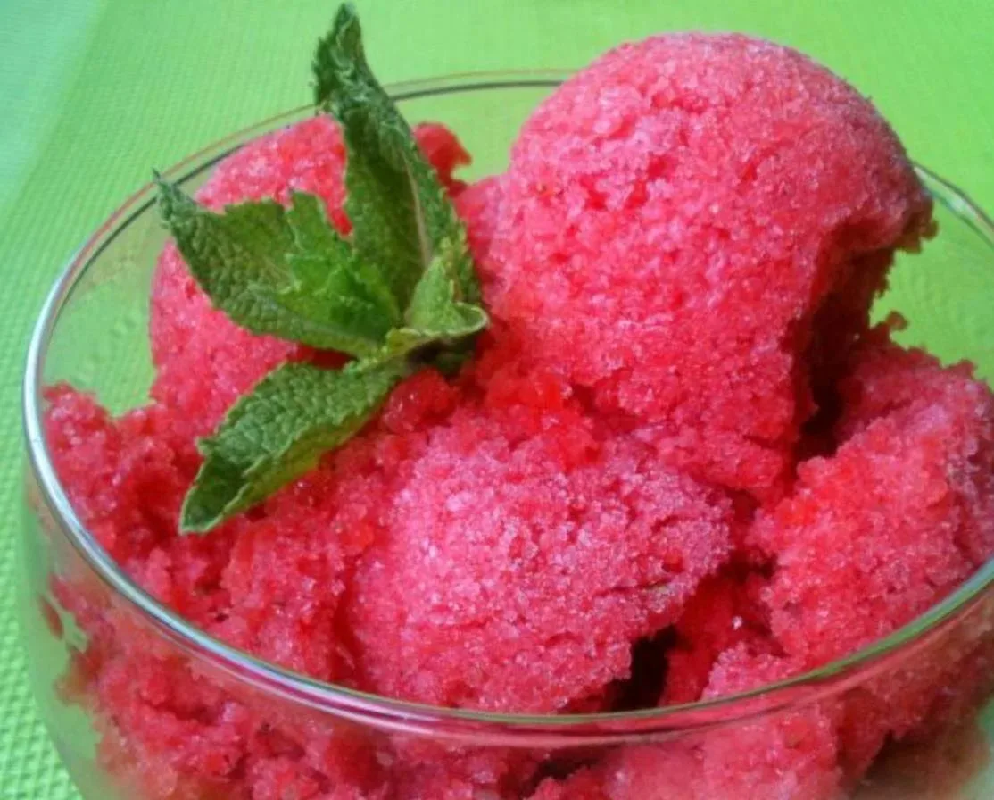 🍓 Сорбет из клубники