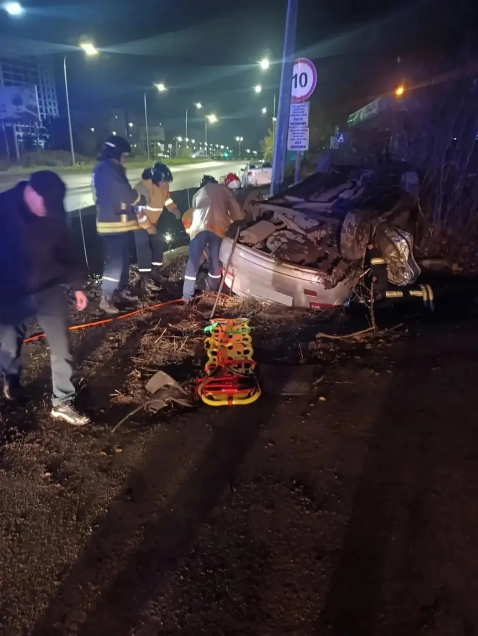 В ночь с 15 на 16 октября в Орджоникидзевском районе произошло дорожно-транспортное про...