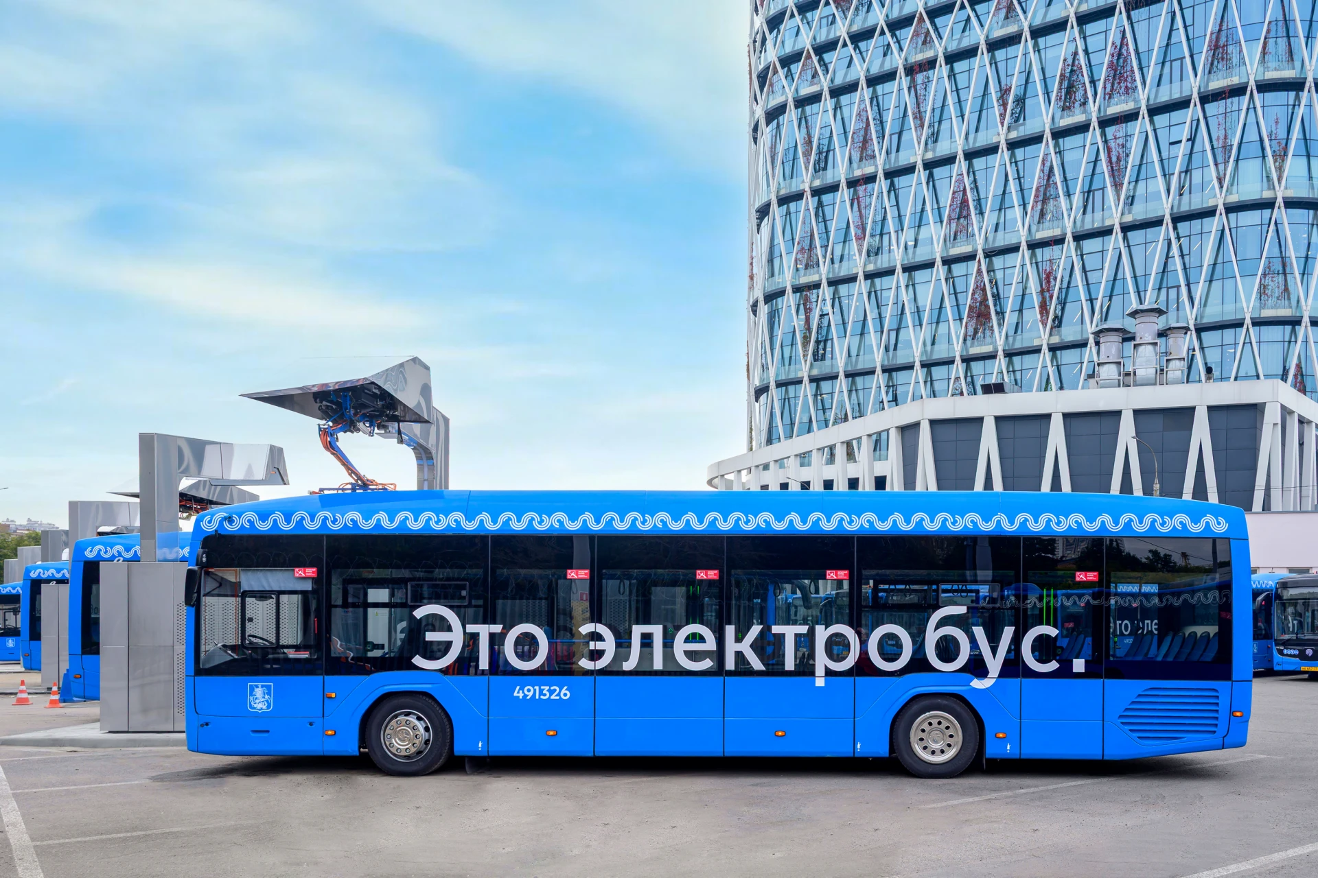 ⚡ Это электробусная «Пресня»