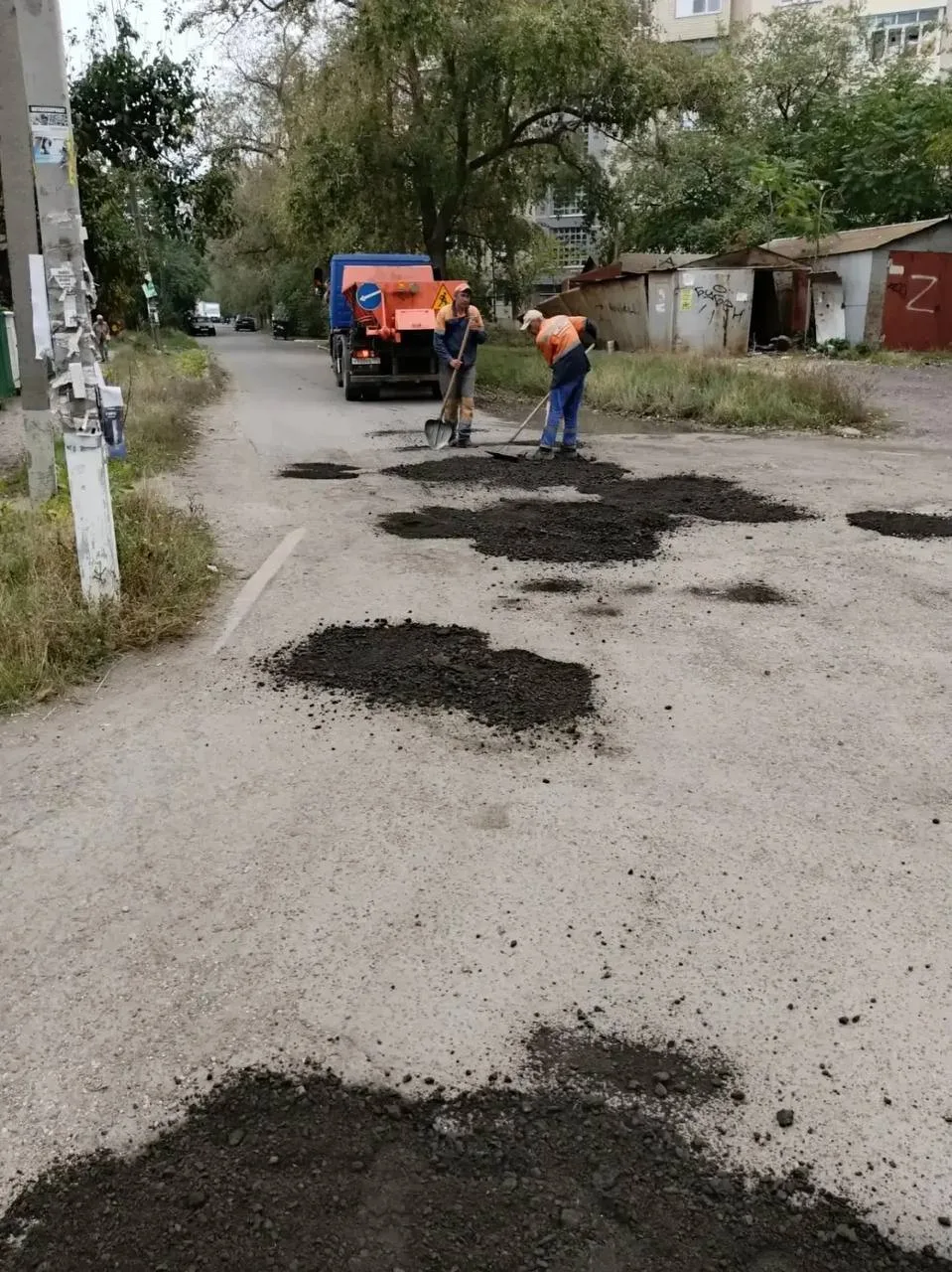 Коммунальщики привели в порядок  переулок Олимпийский 🚧