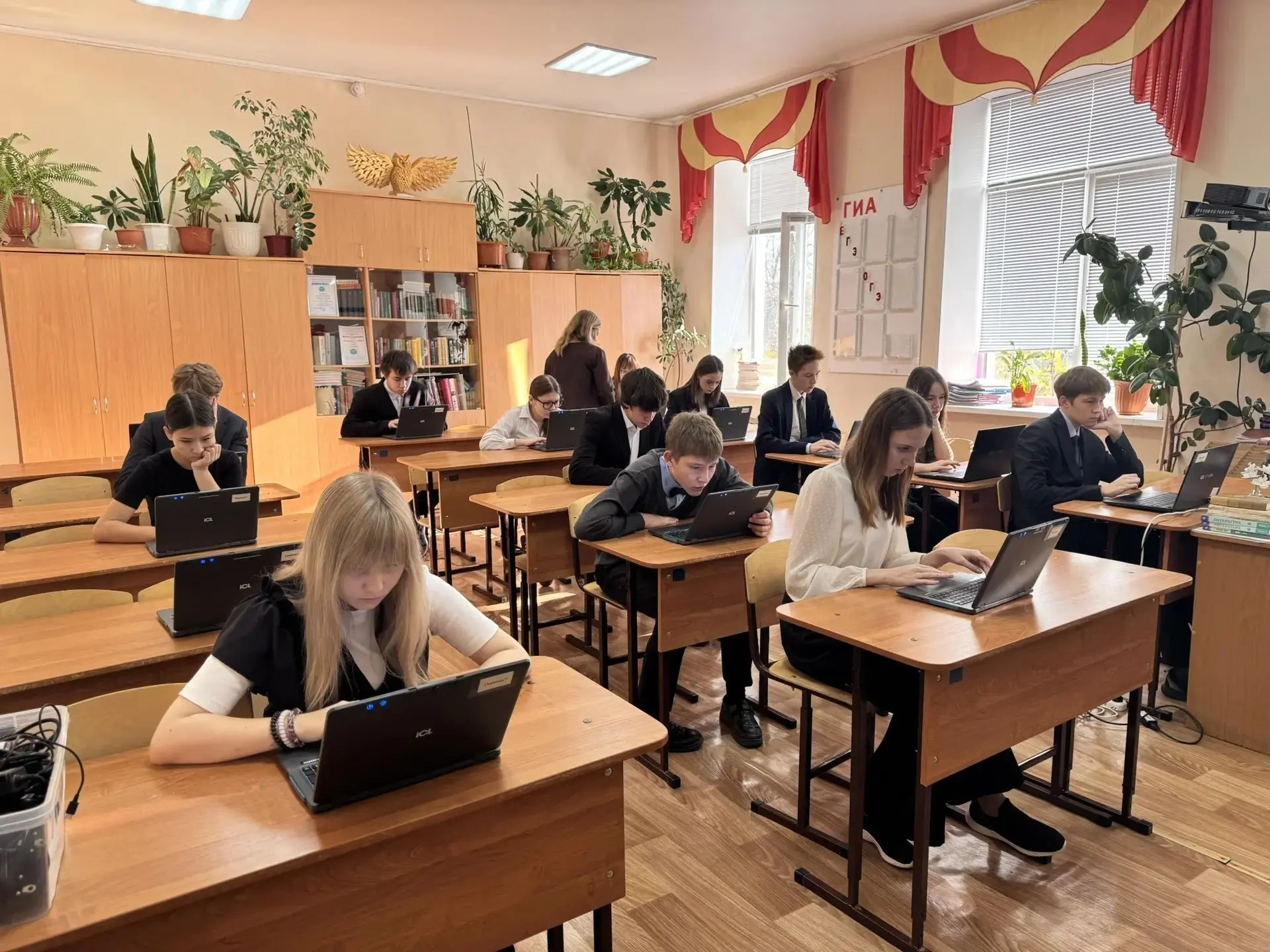 Ученики гимназии №7 Бугульмы принимают участие в национальном исследовании качества обр...
