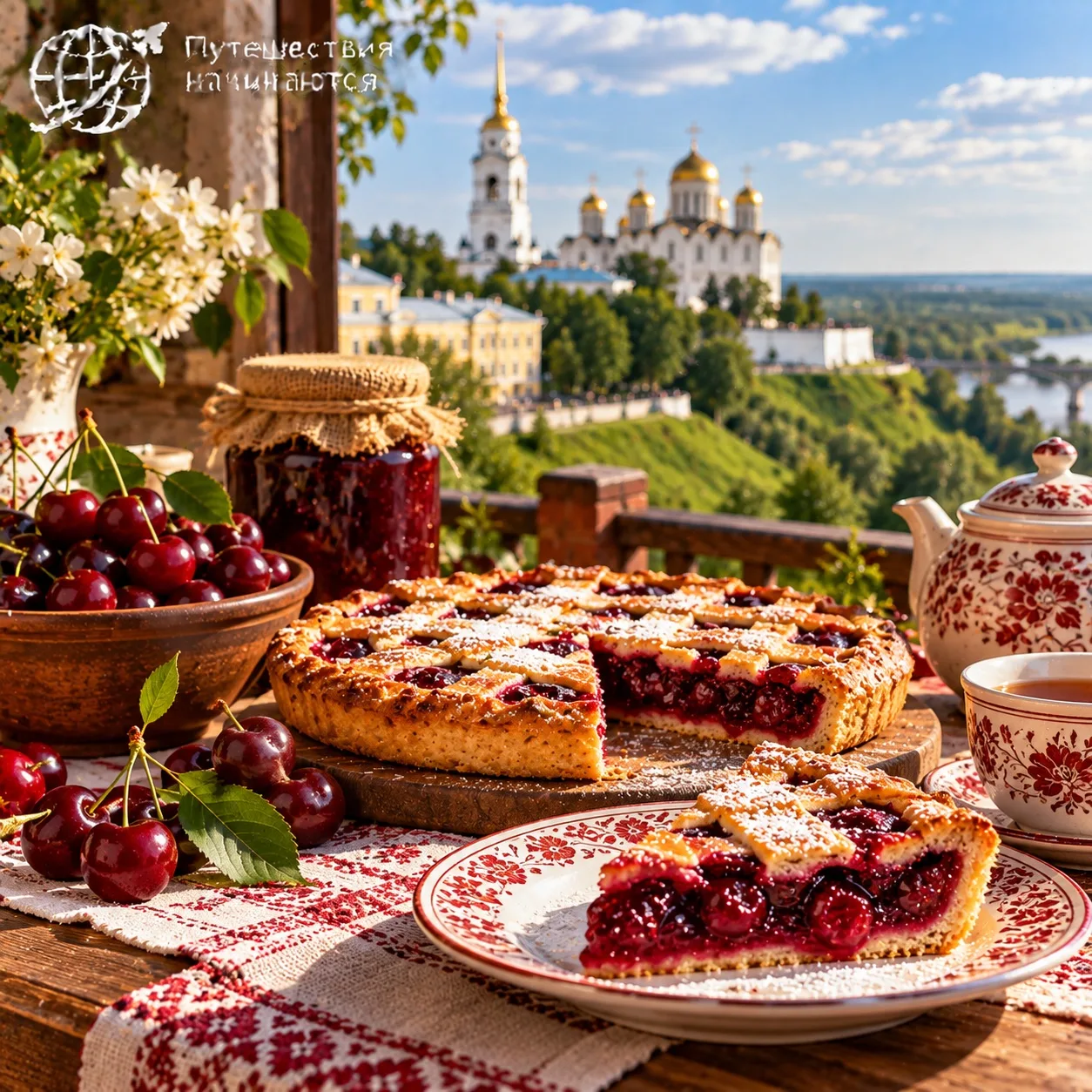 🍒 Сегодня пробуем Владимир на вкус