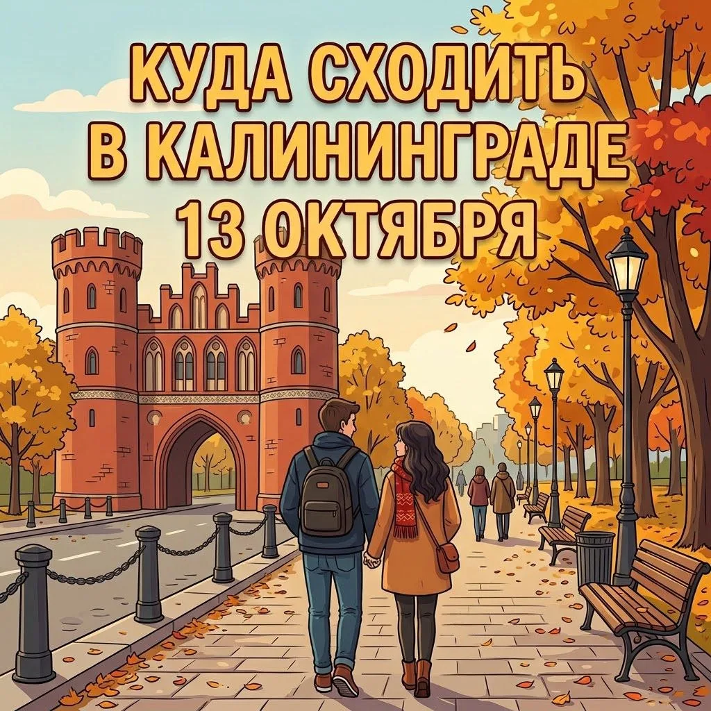 🏛 Куда сходить завтра в Калининграде и области: 13 октября 🍂