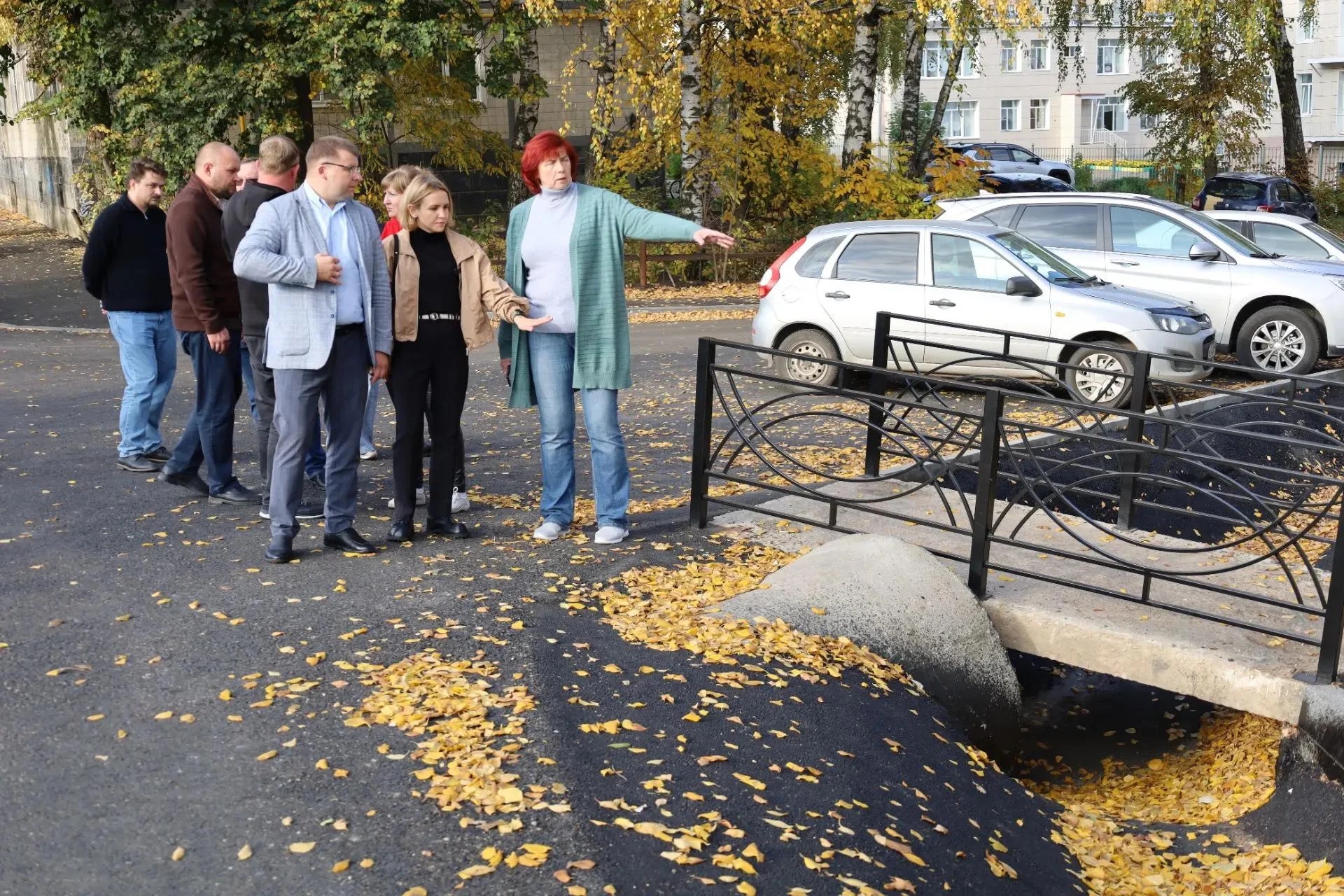 В Тамбове прошла общественная приёмка улицы Социалистической после ремонта дороги. Горо...