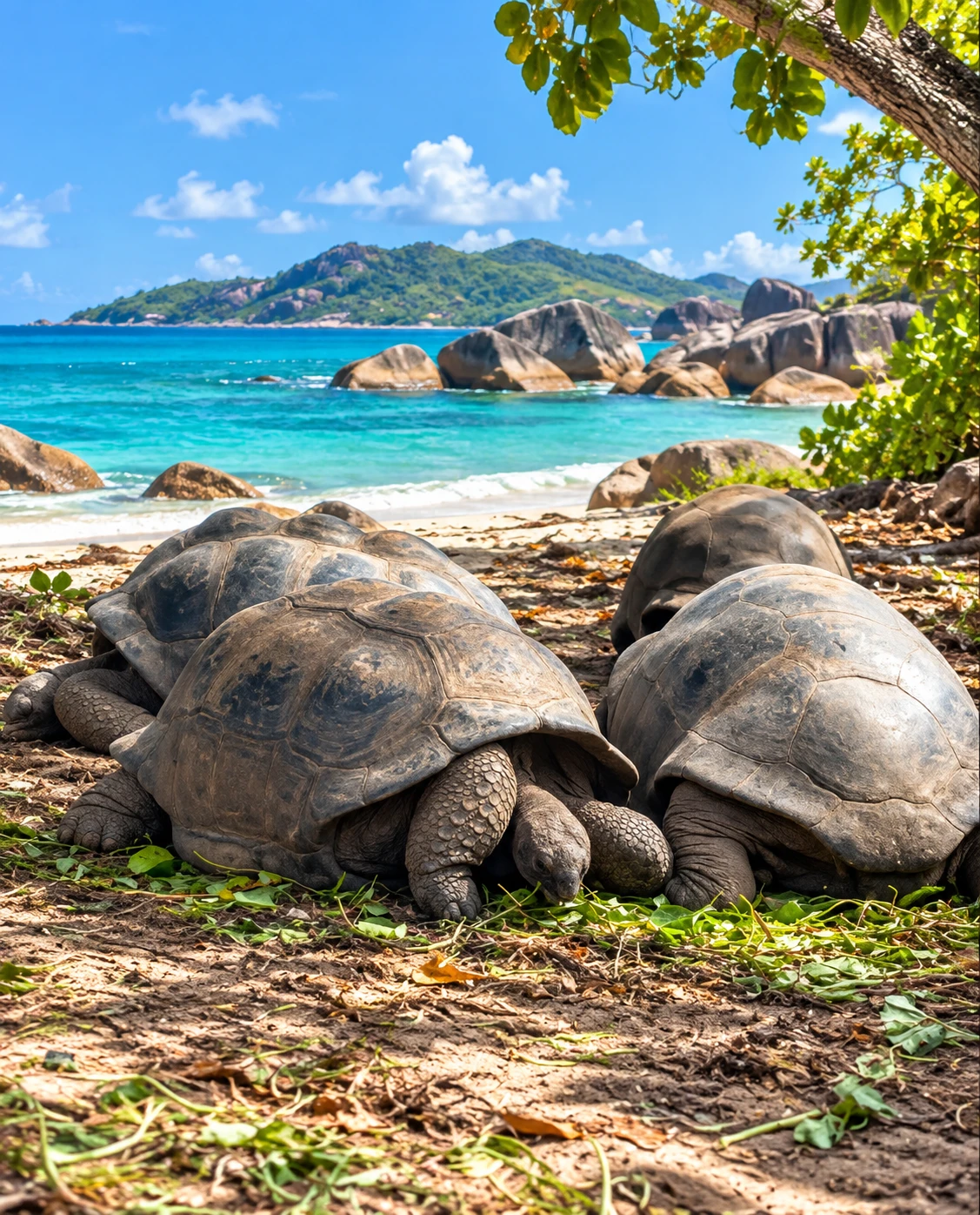 🐢 На Сейшелах гигантских черепах оказалось больше, чем людей 🌟