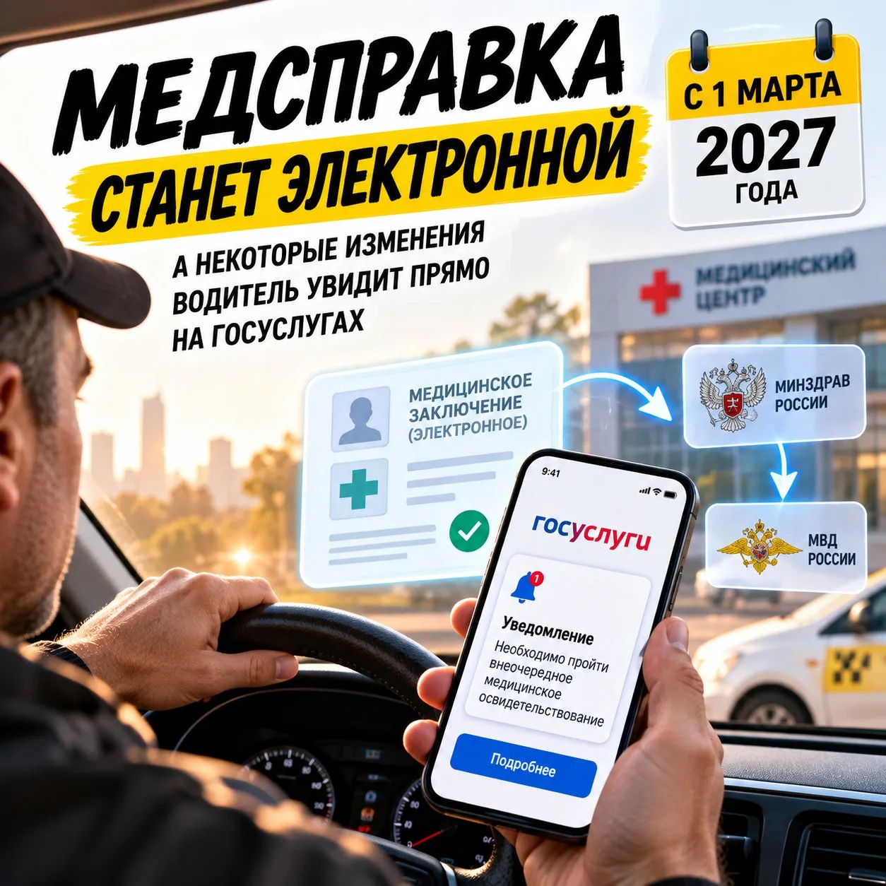 Новые правила медосвидетельствования