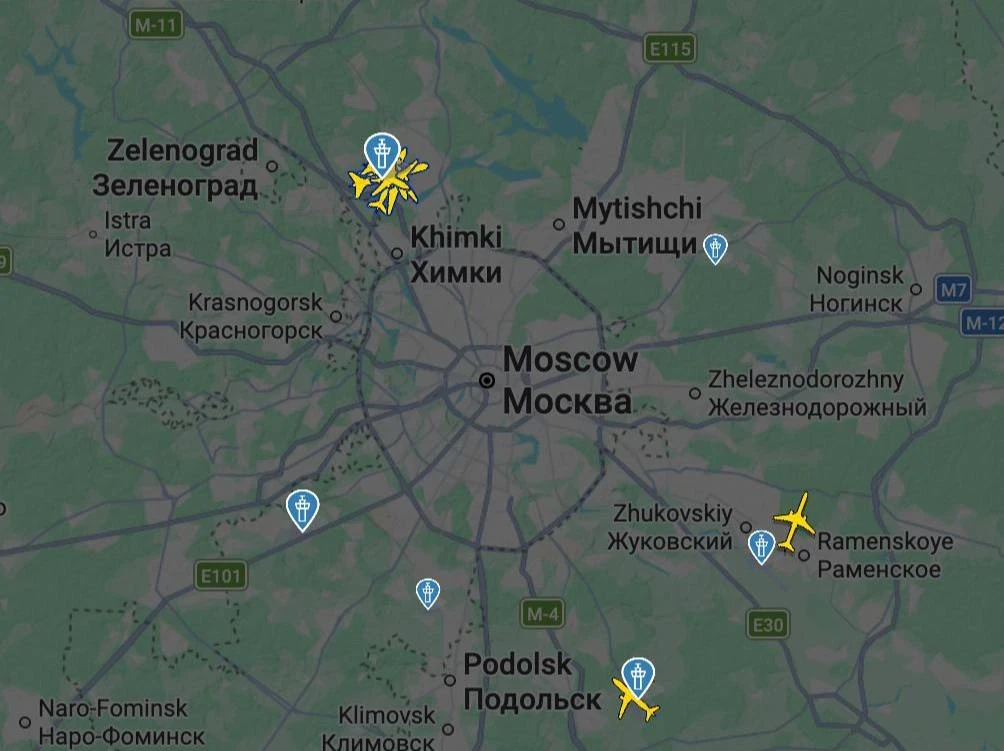 ❗️ Московские аэропорты ограничили приём и отправку рейсов