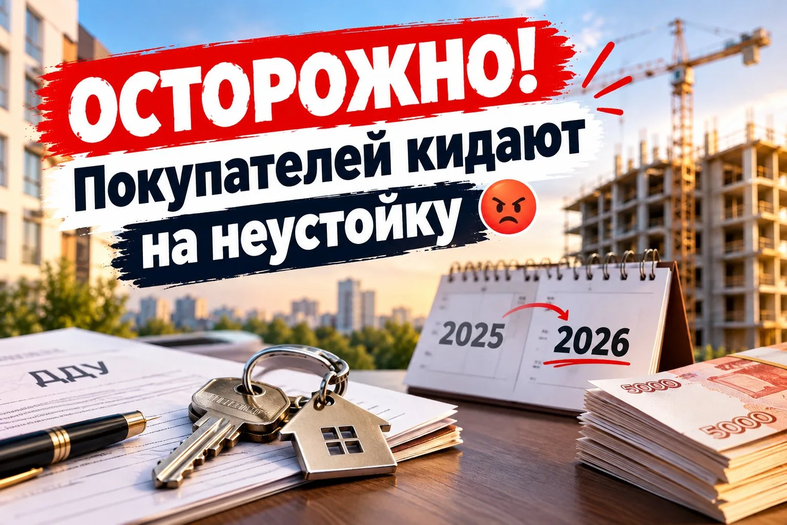 🤬 Застройщик задержал квартиру? Неустойка может отличаться в разы