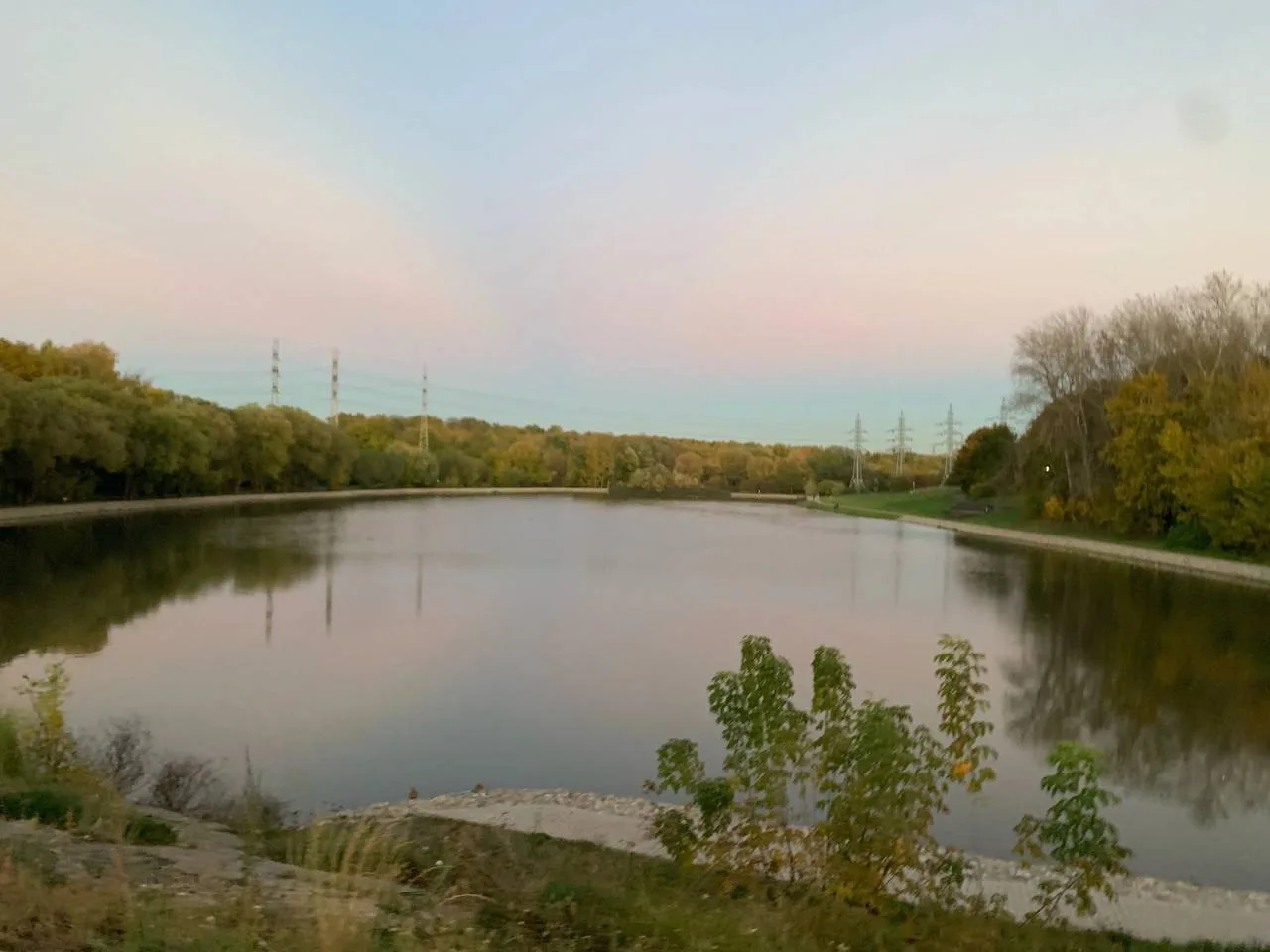 🍂 Осень раскрашивает парк Кузьминки-Люблино в тёплые тона
