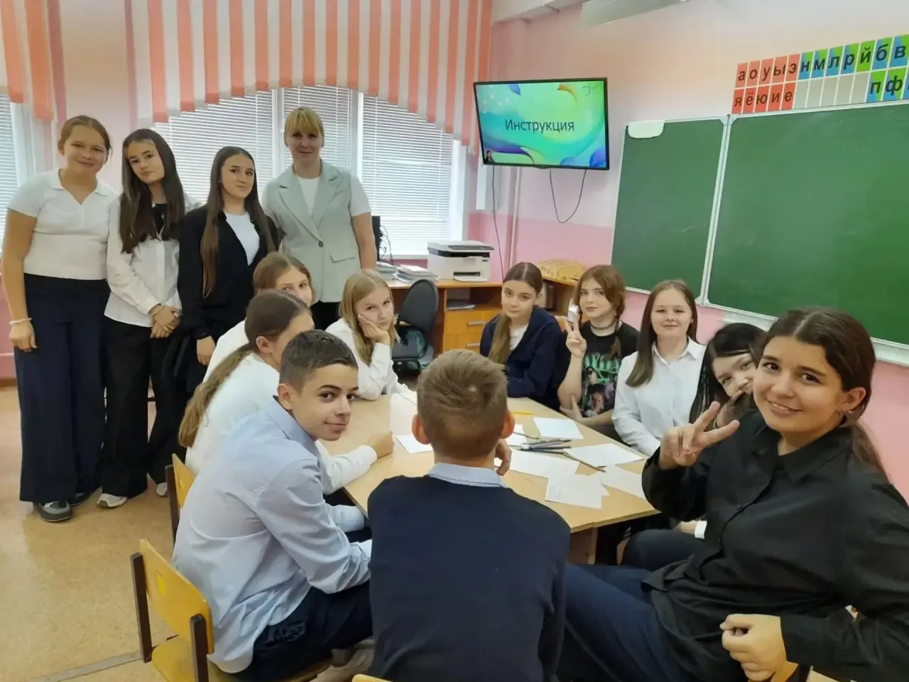 Поздравляем команду 7 «Б» класса! 🥉
