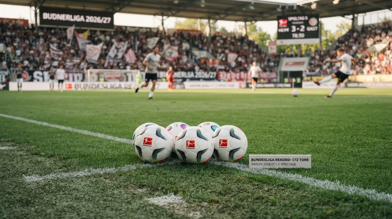 ⚽️ В Бундеслиге установлен рекорд результативности
