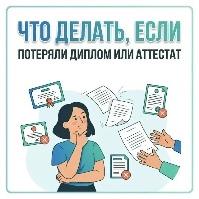 📄 Потеряли аттестат? Без паники! Рассказываем, как его восстановить