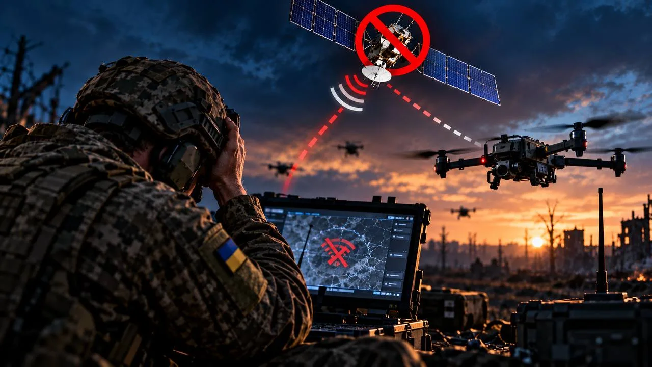 🇺🇦 Сбои Starlink сорвали операции украинских беспилотников