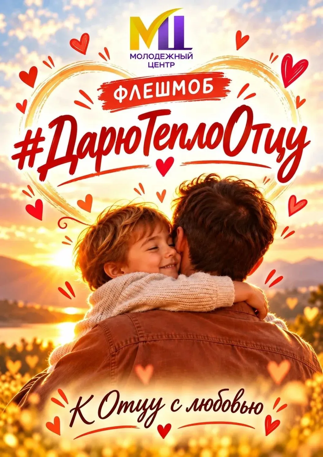 Онлайн-флешмоб #ДарюТеплоОтцу ❤