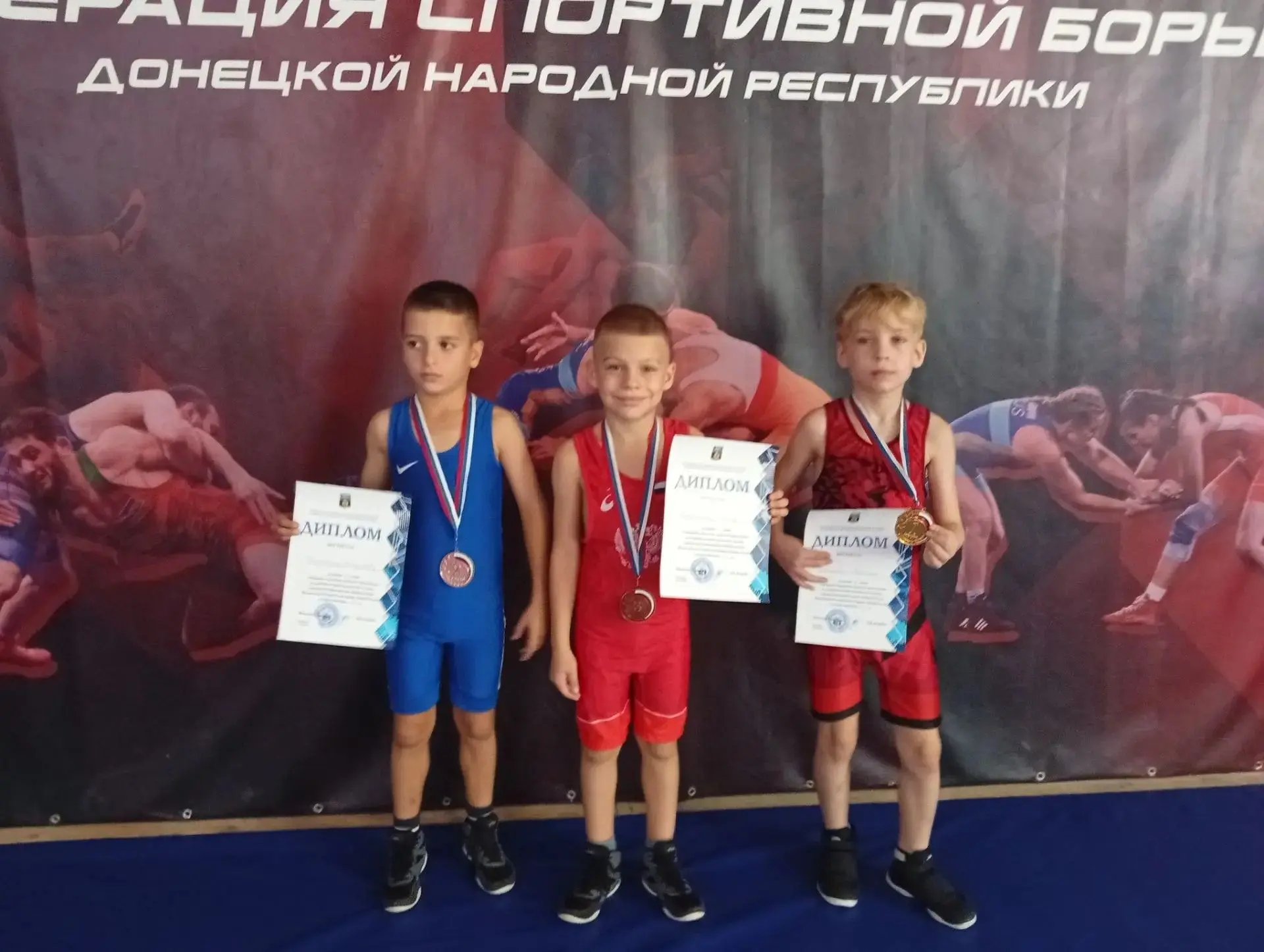 🤼10 октября 2026 года прошло Открытое первенство города Донецка по вольной борьбе.