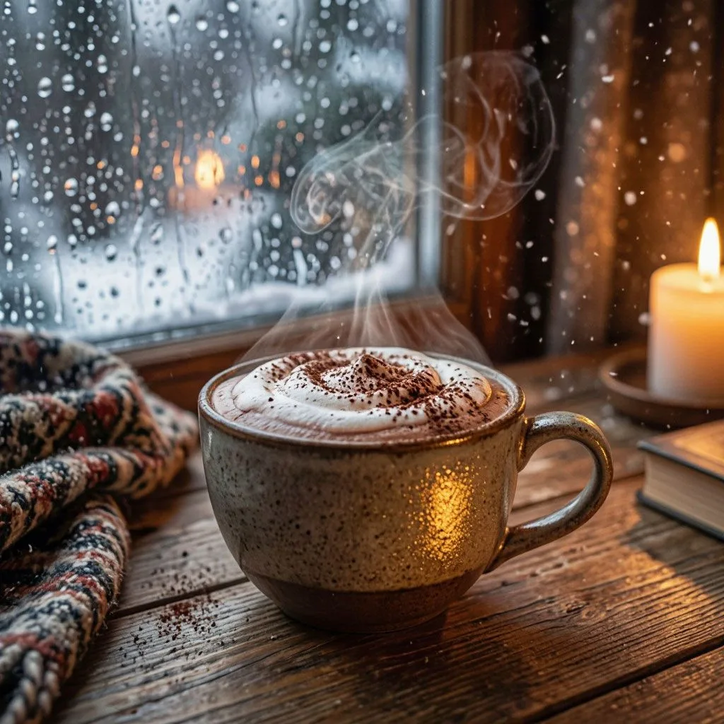 6 октября. За окном то дождь, то снег 🍂❄️