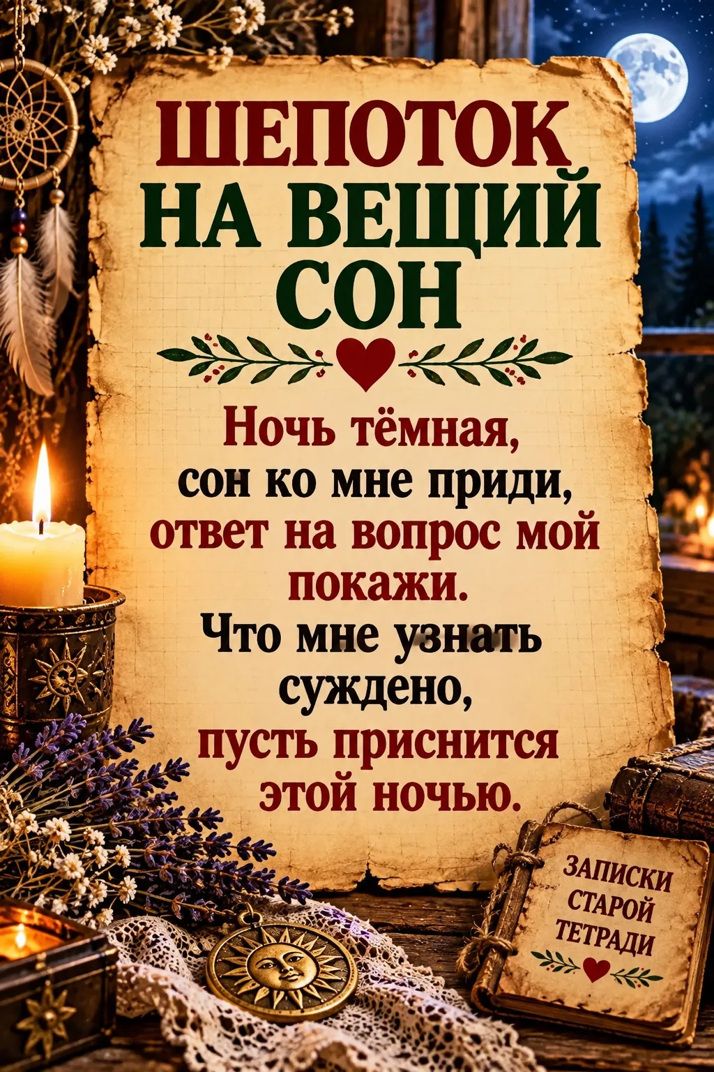 🌙 ШЕПОТОК НА ВЕЩИЙ СОН