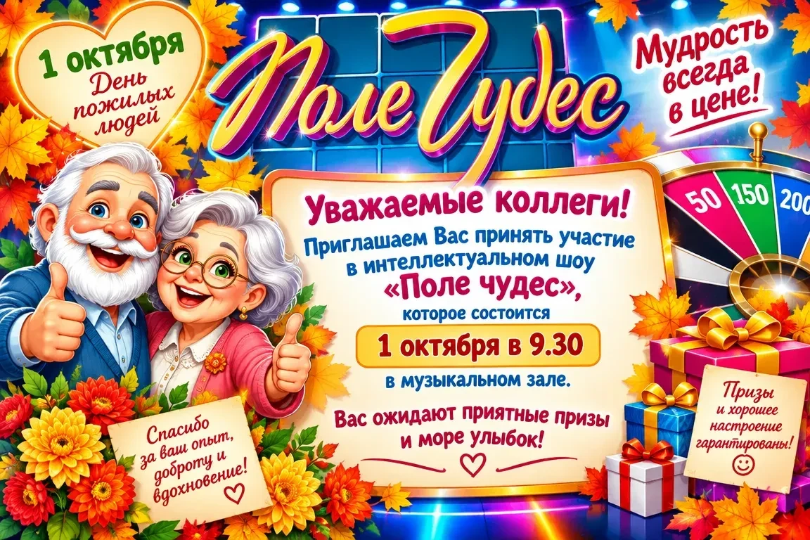 День пожилого человека: праздник, который согрел сердца!