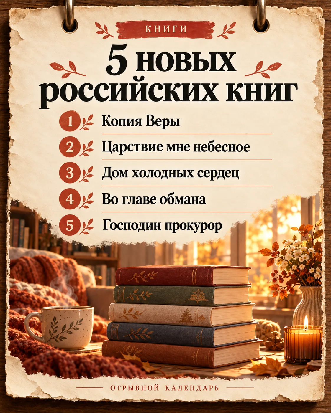 📖 5 НОВЫХ РОССИЙСКИХ КНИГ, НА КОТОРЫЕ СТОИТ ОБРАТИТЬ ВНИМАНИЕ