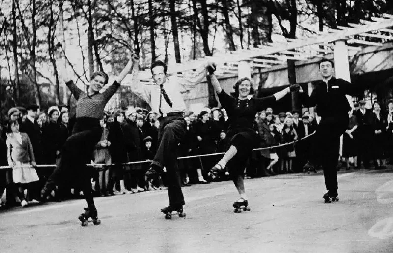 🛼 Ролики в парке «Сокольники» в 1938 году