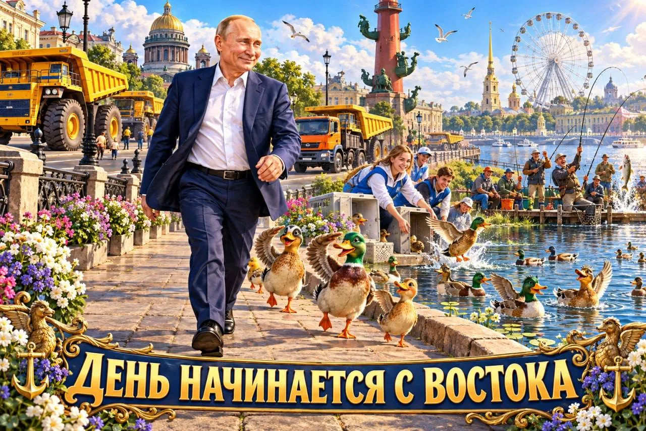День начинается с Востока и дайджеста ключевых новостей!